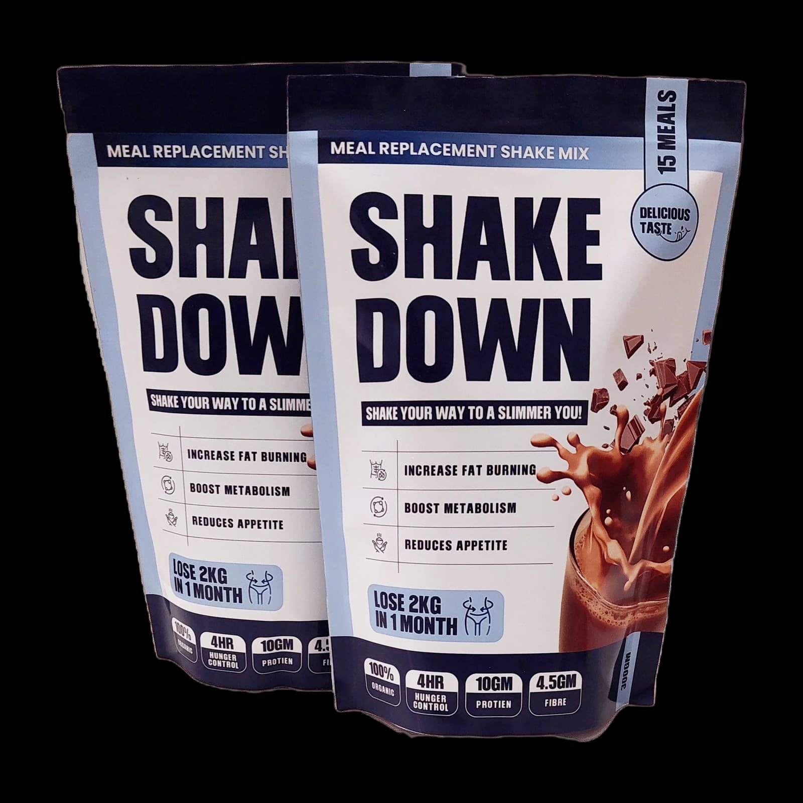 ShakeDown Duo Value Pack — two 300 g pouches