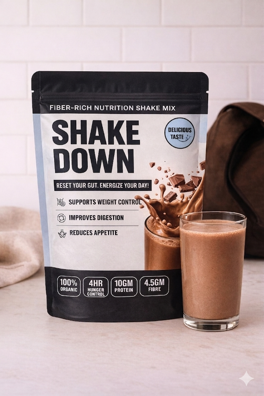 Shake Down Fiber-Rich Nutrition Support Shake
